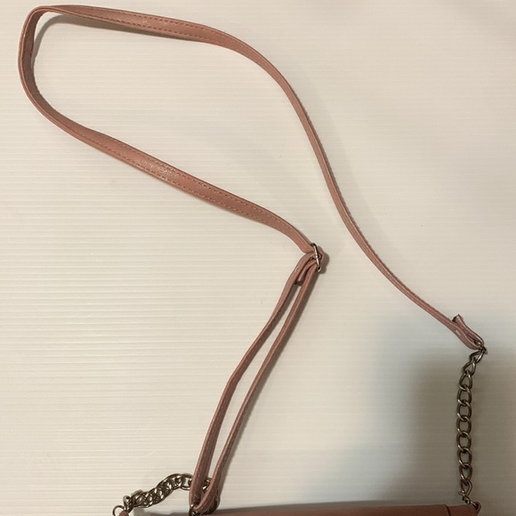 Nicole Miller Pink Clutch with Strap - Picture 2 of 9